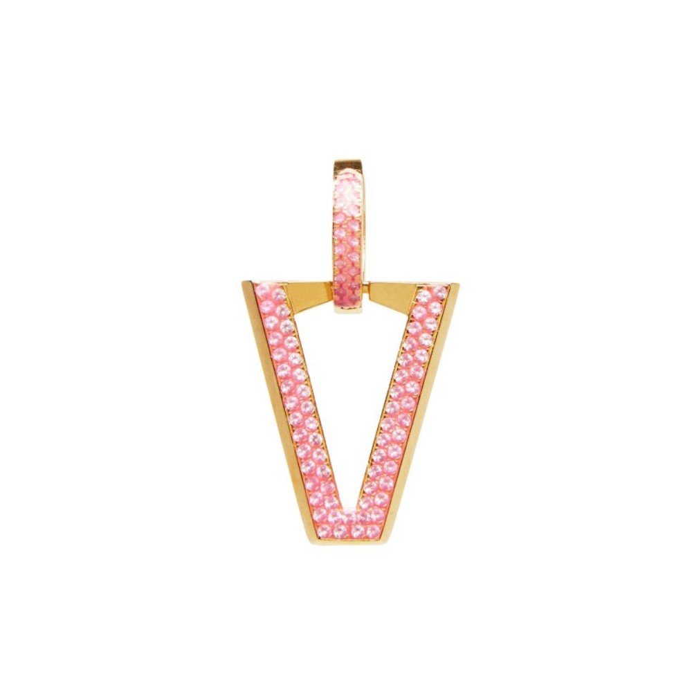 Mono Orecchino Valentina Ferragni Studio UALI ZIRCONIA PINK
