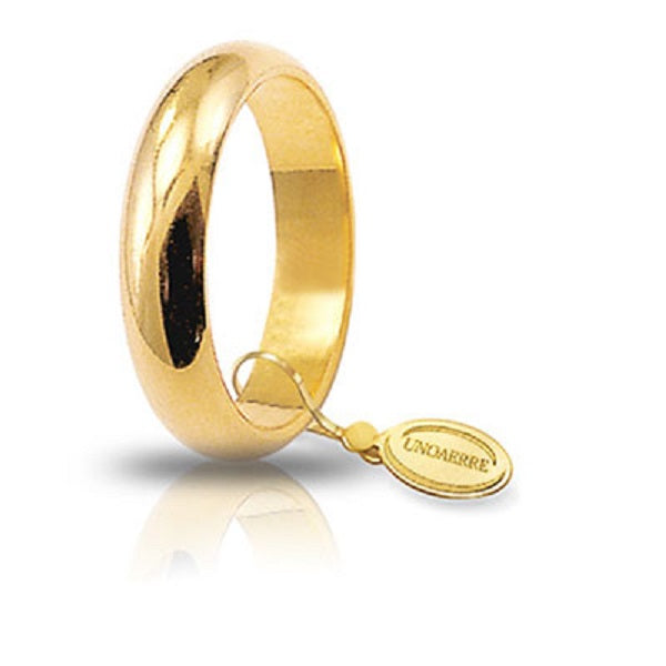 Fede 7 grammi classica oro giallo Unoaerre
