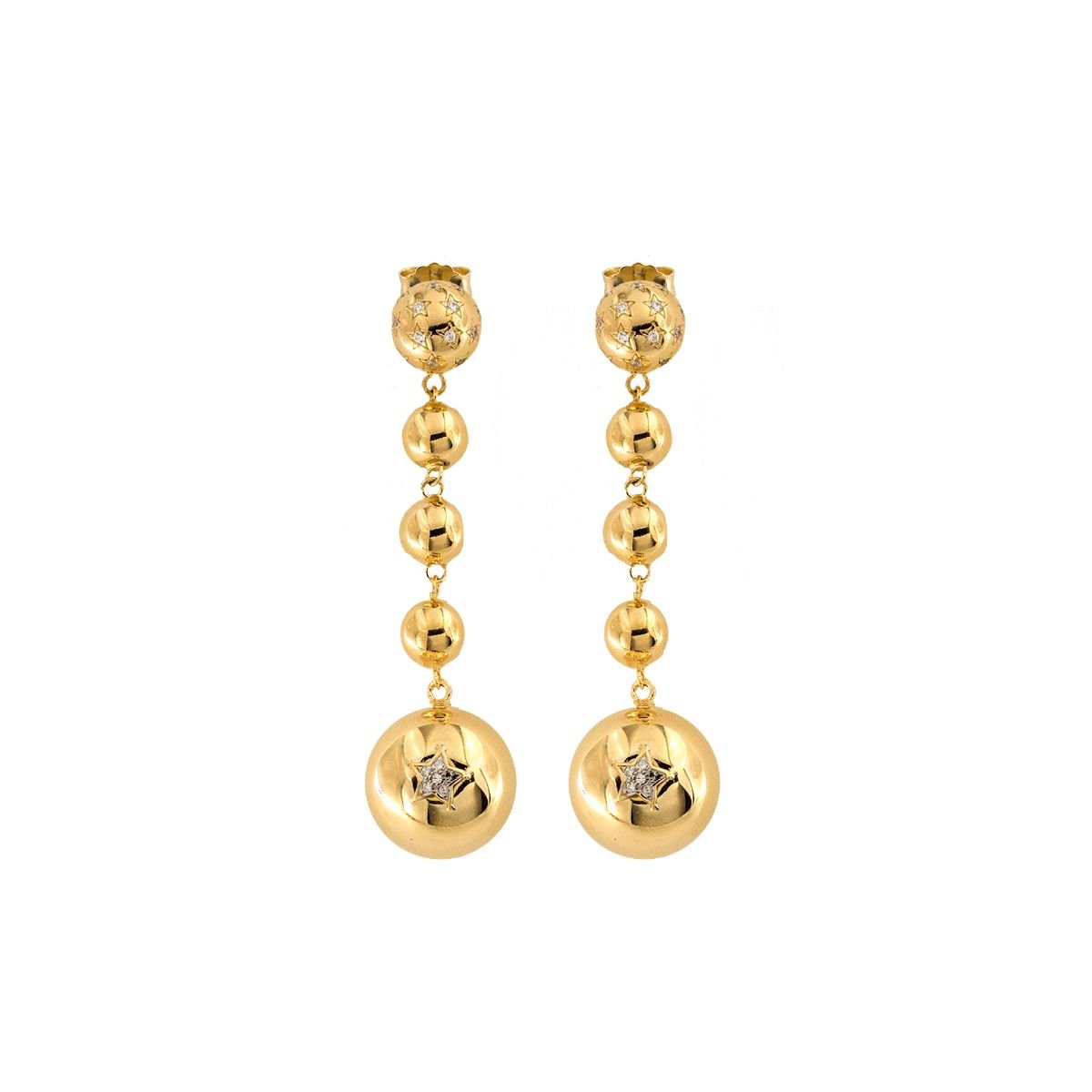 ORECCHINI SFERE PENDENTI - STARBALL
Rue Des Mille