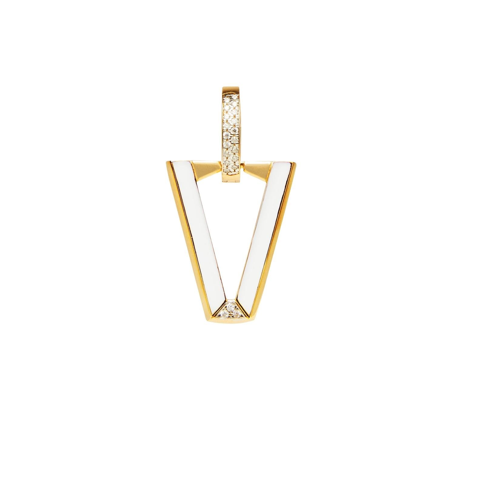Valentina Ferragni - Orecchino Uali White Luxury
