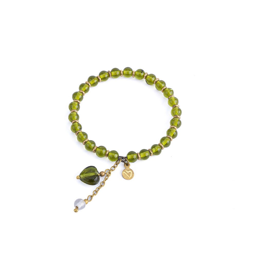 VESTOPAZZO – BRACCIALE ELASTICO CUORE/SFERA