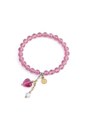 VESTOPAZZO – BRACCIALE ELASTICO CUORE/SFERA