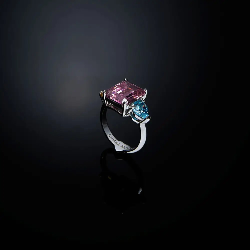 ANELLO CHIARA FERRAGNI BRAND PRINCESS RAINBOW - J19AVS06010