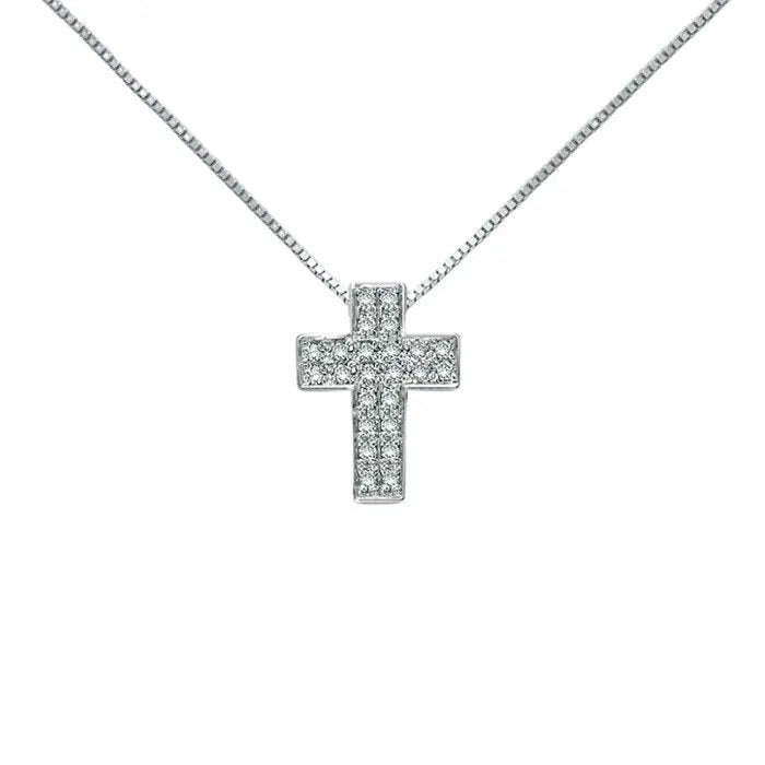 Collana Donna Miluna Croce