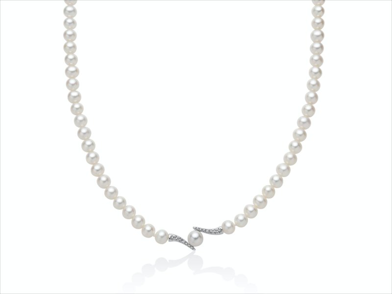 Collana Donna Miluna Perle Boule E Fantasia