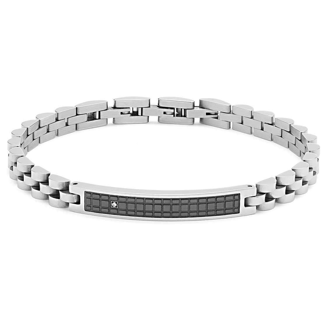 Bracciale uomo Comete in Zircone Bianco