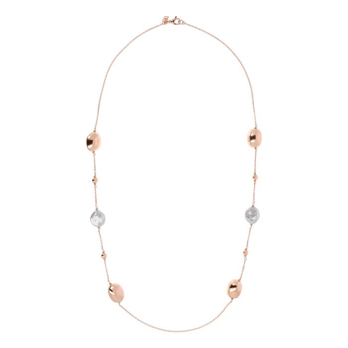 Collana con perle rosé Bronzallure