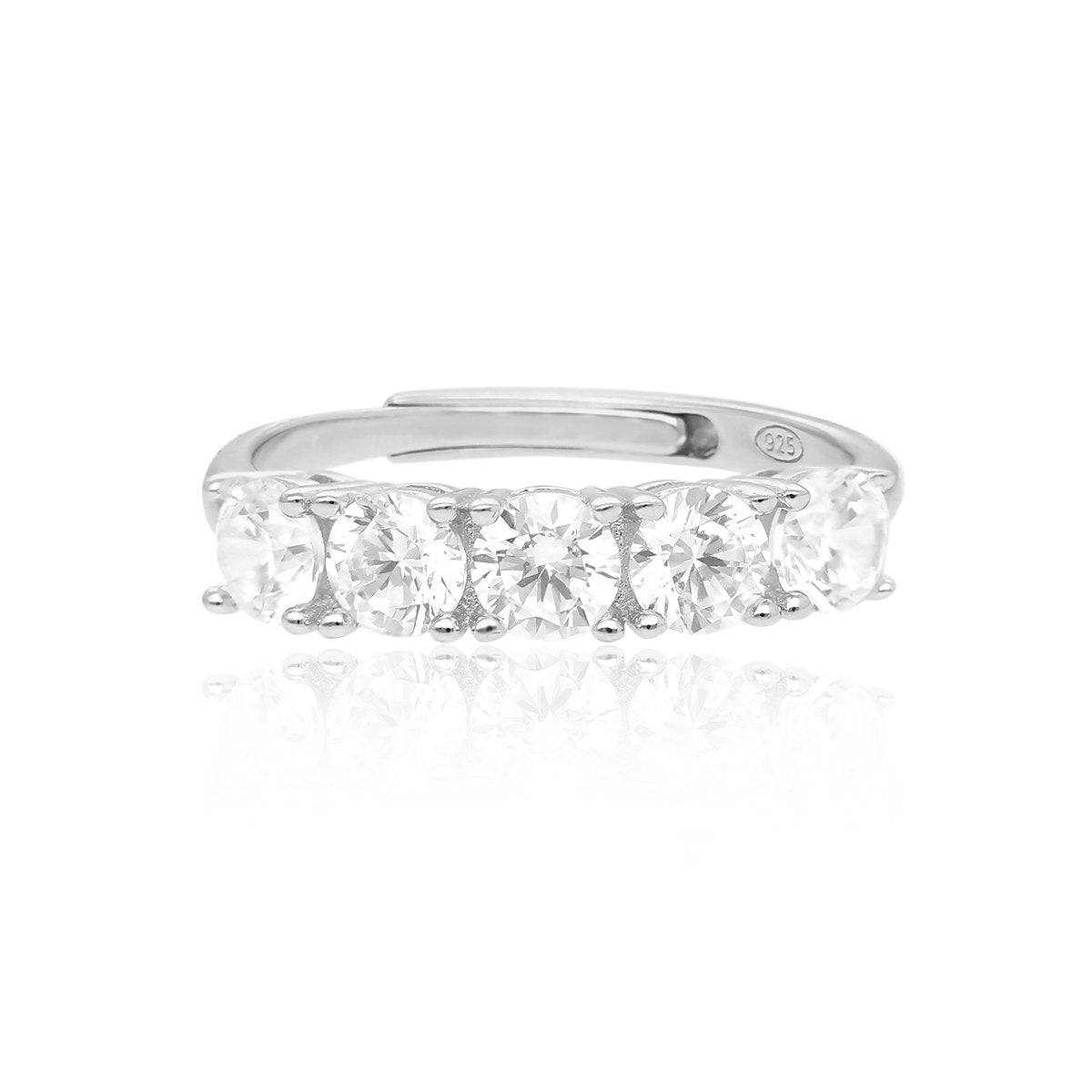 Anello riviera 5 pietre Mabina