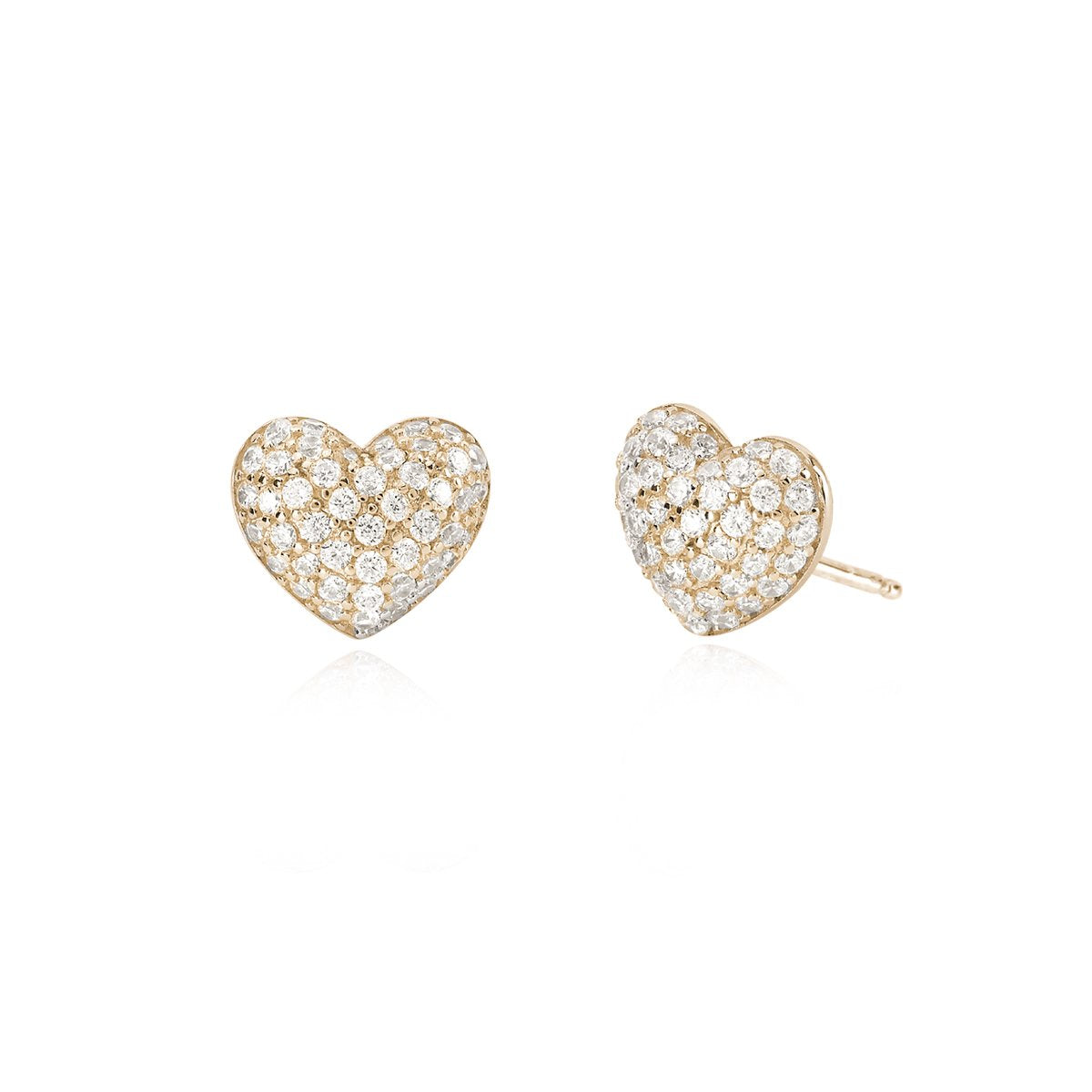 Orecchini Cuore Pavè Mabina