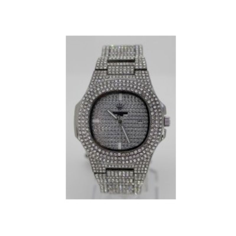 Orologio unisex Rapper America -  F10 roma solo tempo silver con zirconi swarovski - RAF1O.4