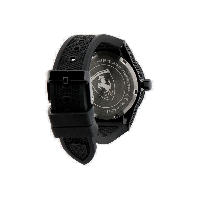 OROLOGIO RAGAZZO RED REV NERO CON DETTAGLI ROSSI (Scuderia Ferrari) - L7559K