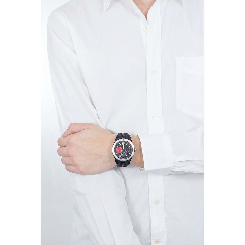 Orologio Multifunzione Uomo Red Rev T (Scuderia Ferrari) - FER0830254