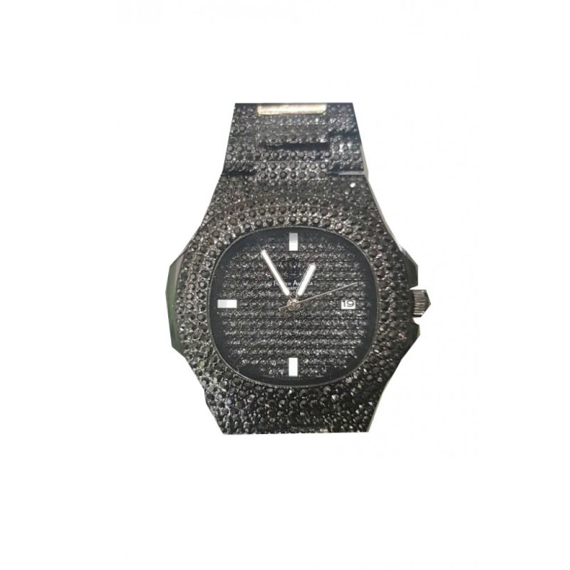 Orologio unisex Rapper America -  F10 roma solo tempo black con zirconi swarovski - RAF1O.3