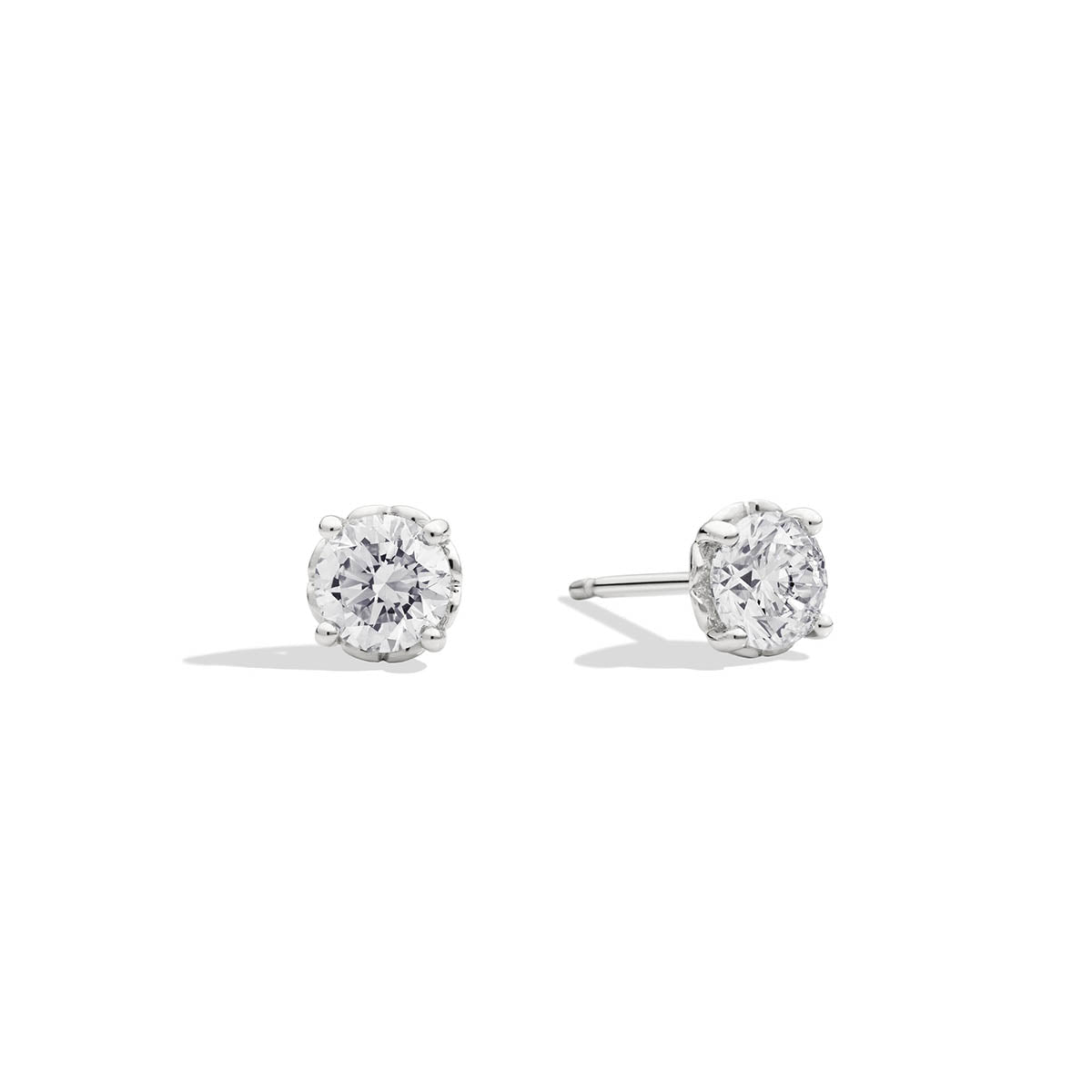 Orecchini punto luce Anniversary in oro e diamante | Recarlo