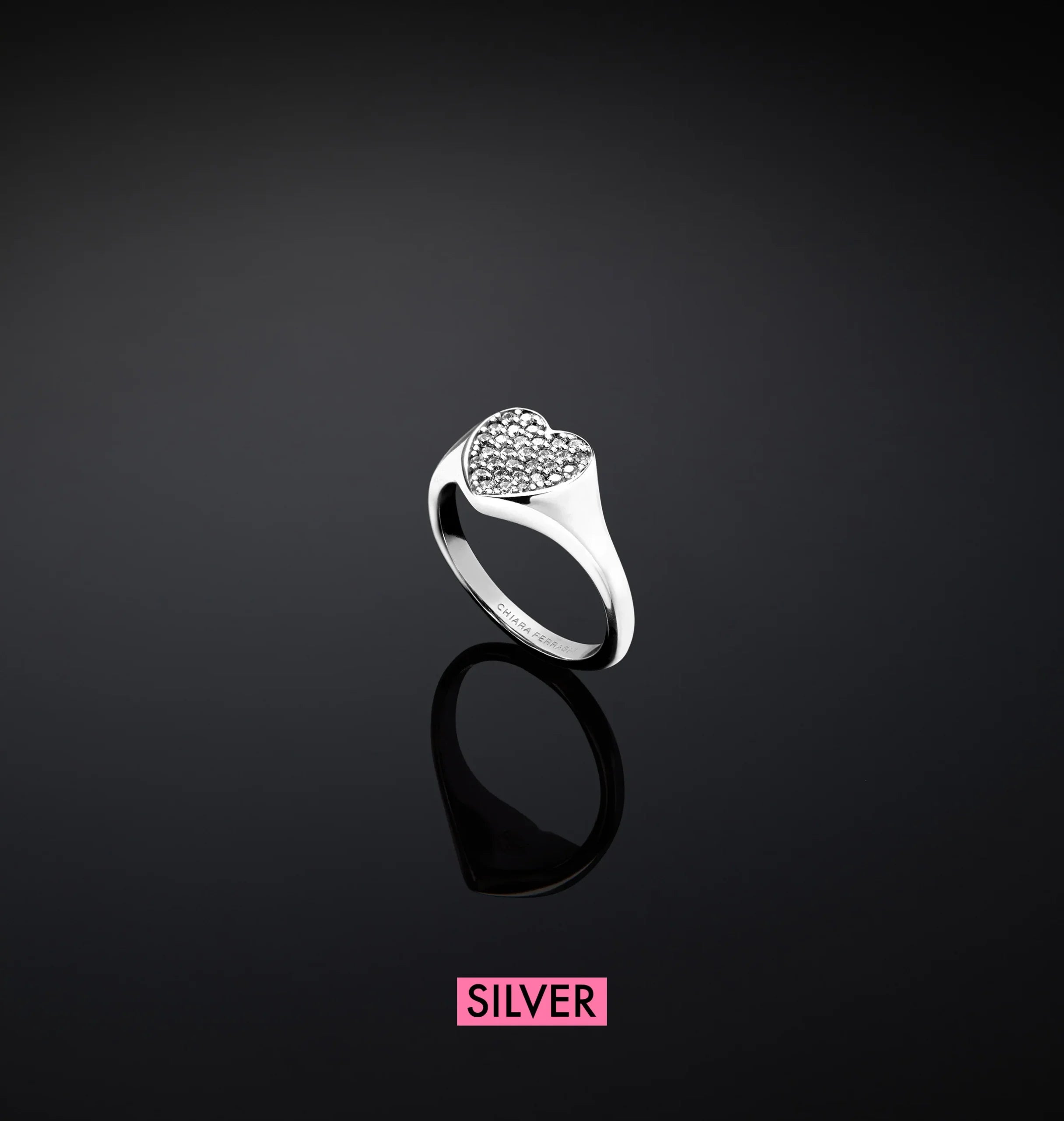 ANELLO CHEVALIER SILVER CHIARA FERRAGNI