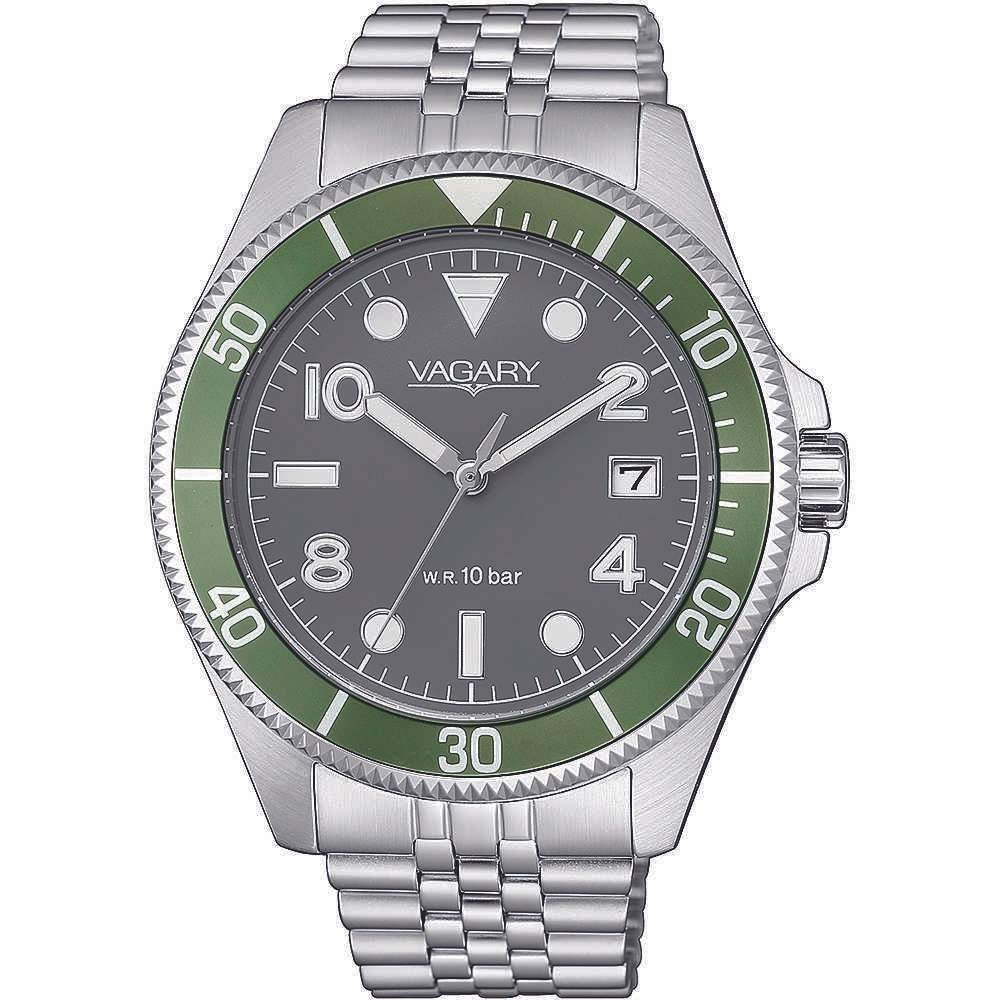 Orologio Uomo Aqua39 105th Nero Verde VagaryVD501561