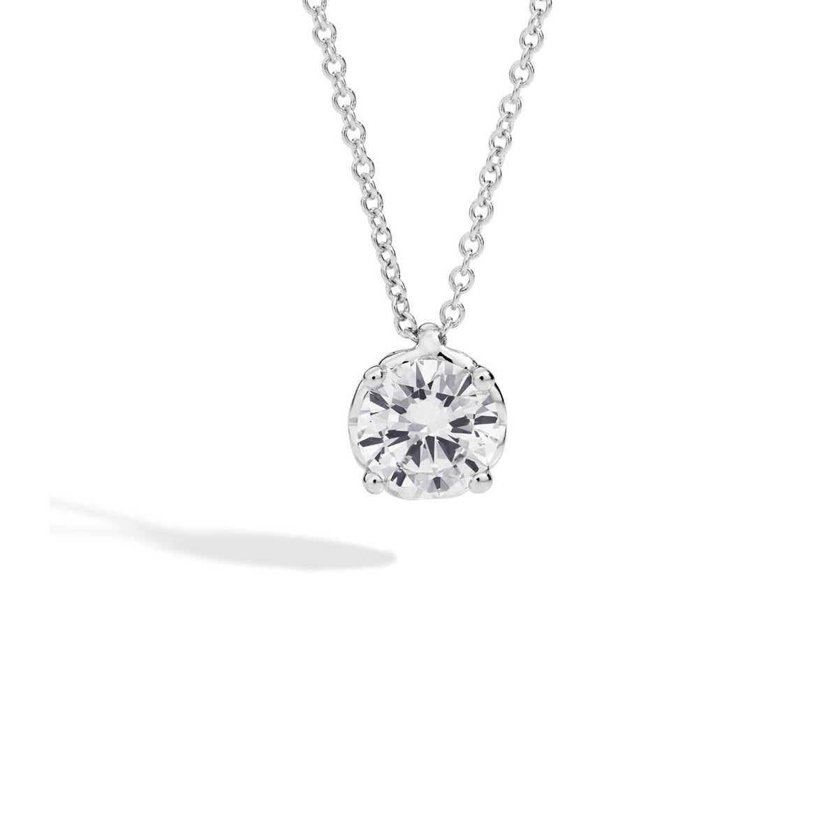 Collana punto luce Anniversary in oro e diamante | Recarlo