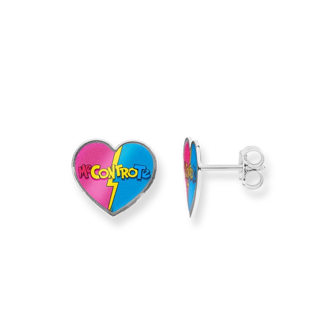 Orecchini cuore in Argento - Collezione ME CONTRO TE