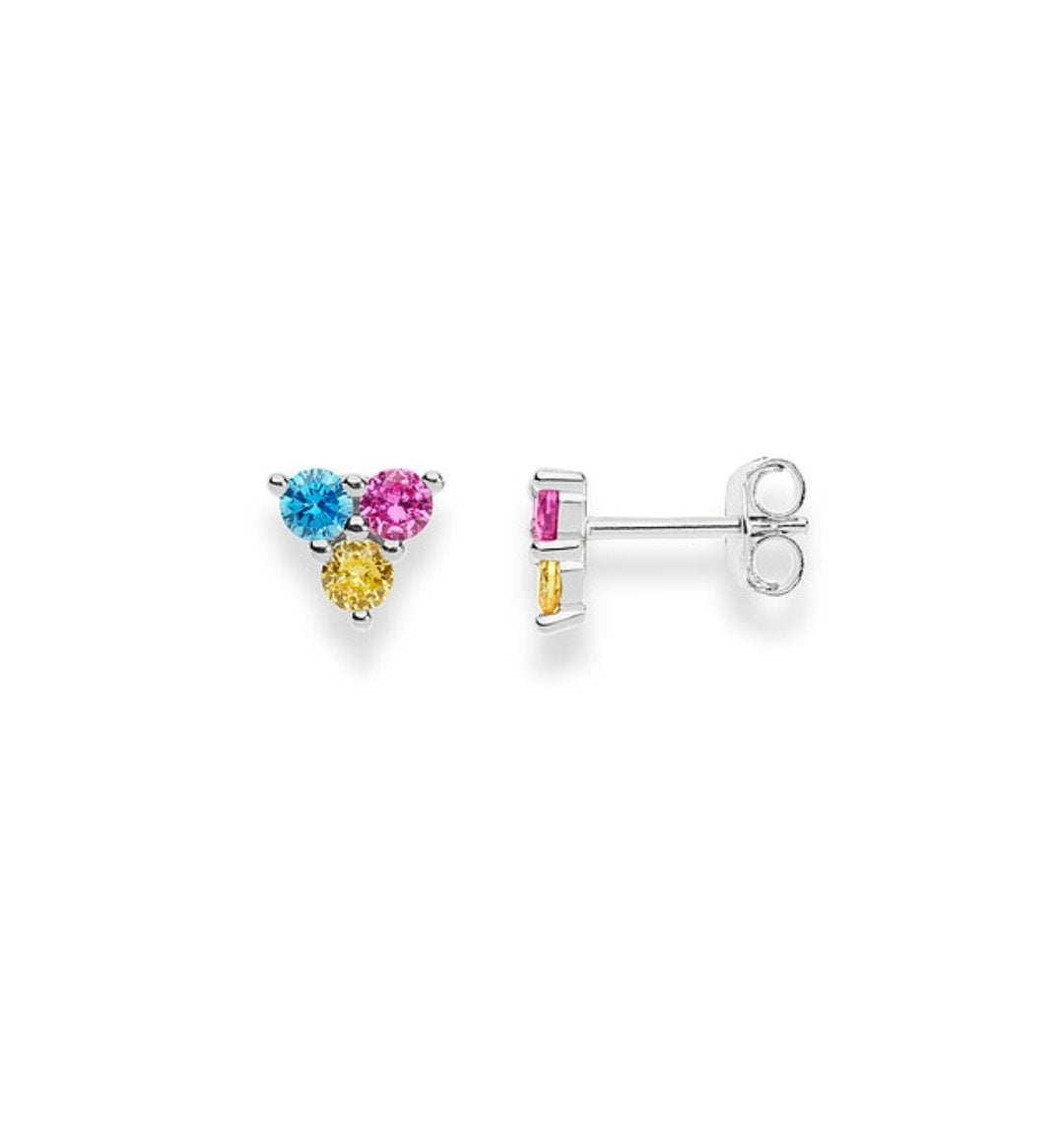 Orecchini trilogy in Argento - Collezione MECONTROTE