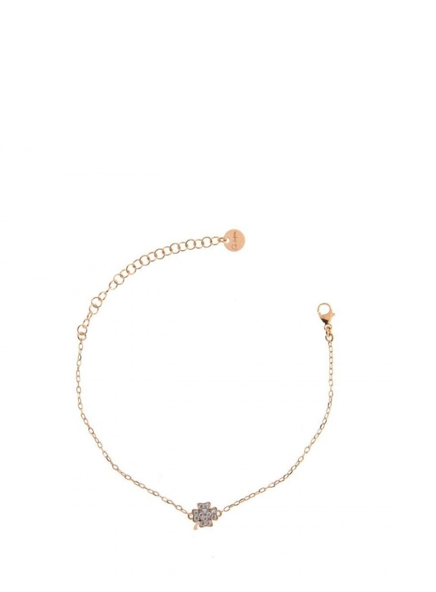 Bracciale Rue des Mille Stardust  BRZ-011 QUAD Quadrifoglio dorato