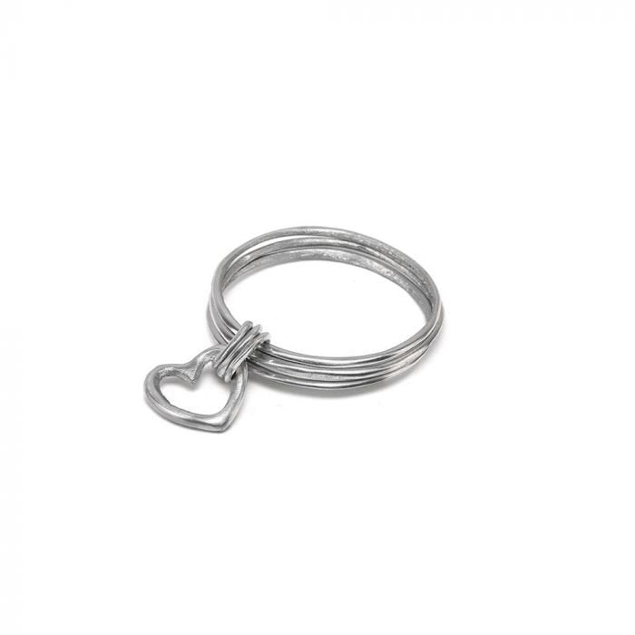 TRE BRACCIALI CIONDOLO CUORECodice AL00152
