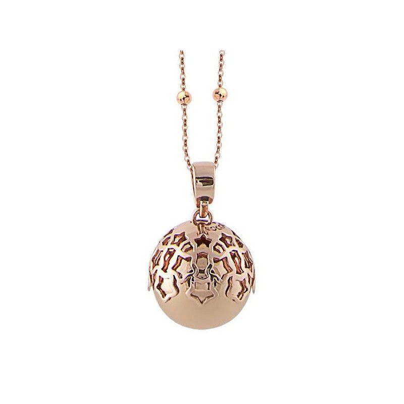 Collana con ciondolo sonoro e stelle traforate (BOCCADAMO) - TRGR02