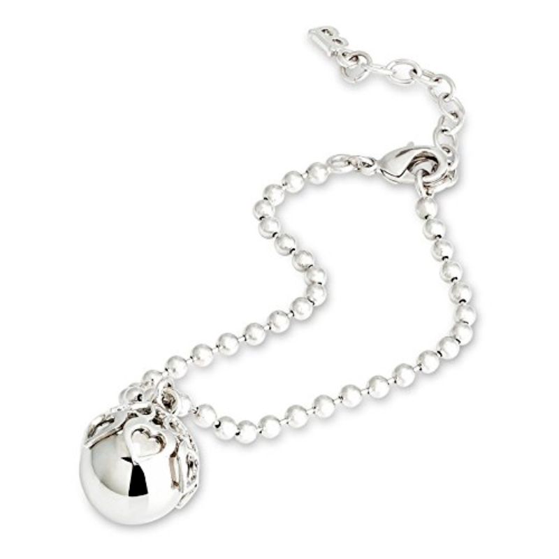 Bracciale con ciondolo sonoro e cuori traforati (BOCCADAMO) - TRBR01