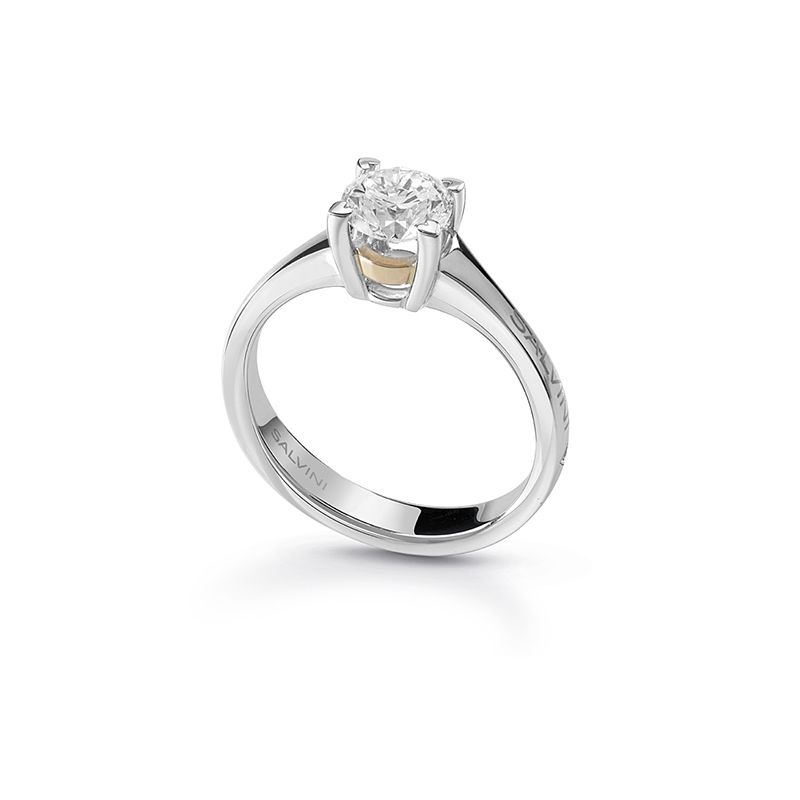 Anello in oro bianco 18 KT Salvini (casa Damiani) collezione Battito – 20074791