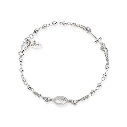 Bracciale Rosario Rodio Amen