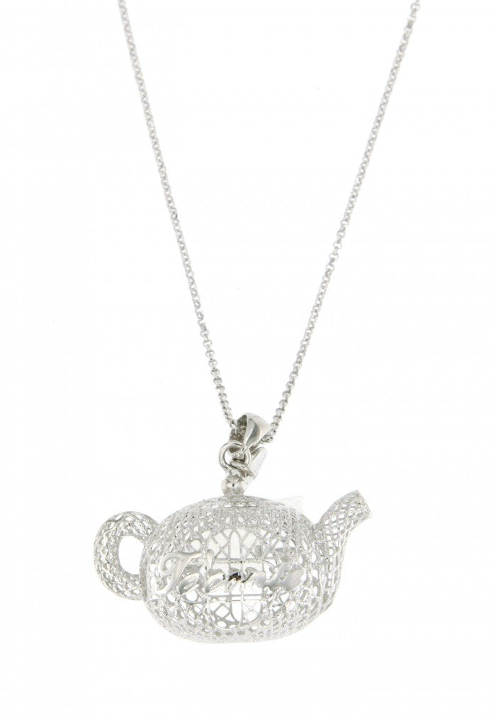 COLLANA TE CON TE ARGENTO le Carose