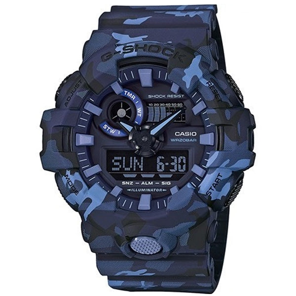 CASIO G-Shock GA-700CM-2A Orologio da Polso Uomo Camouflage