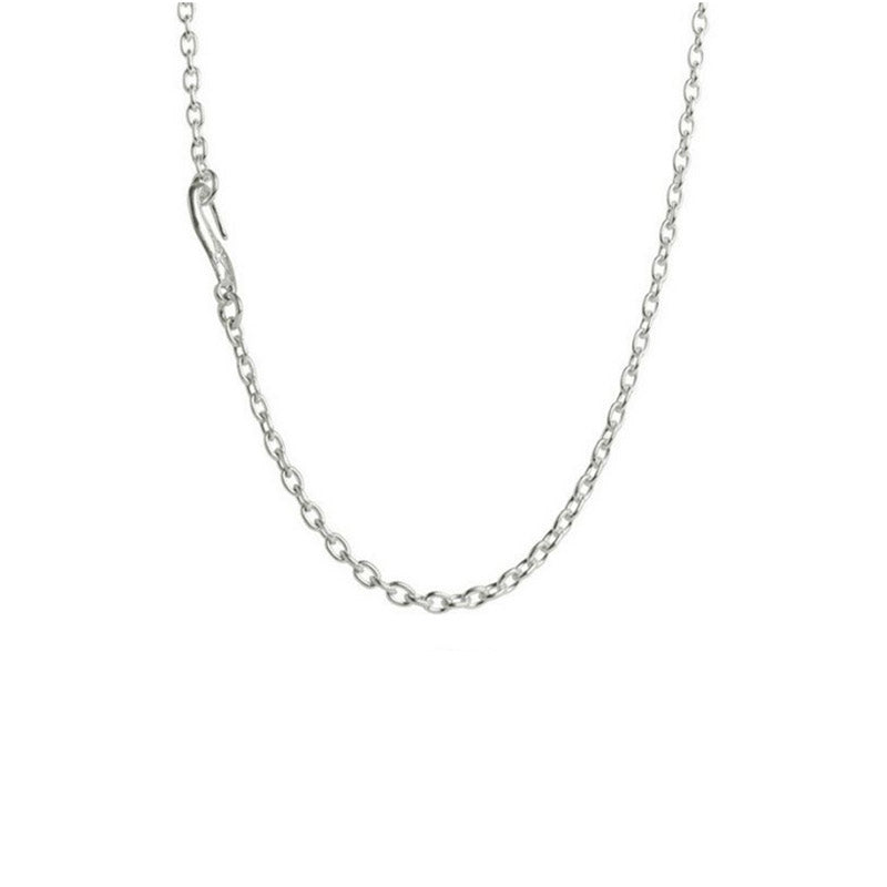 Collana donna argento a catena | Rubinia Gioielli