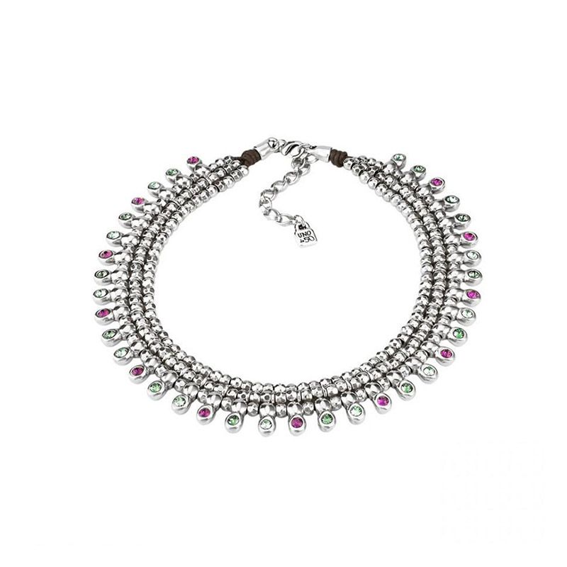 Collana Brilliant UNOde50 della collezione Jungle - COL1236MCLMTL0U
