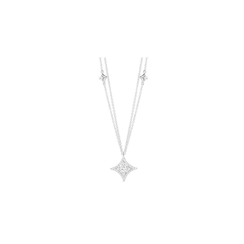 collana luminosa oro bianco 18 kt Salvini(Damiani) - 20075132