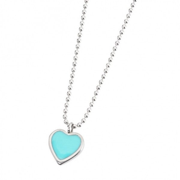 Collana con piccolo cuore smaltato Marlù 18CN029T