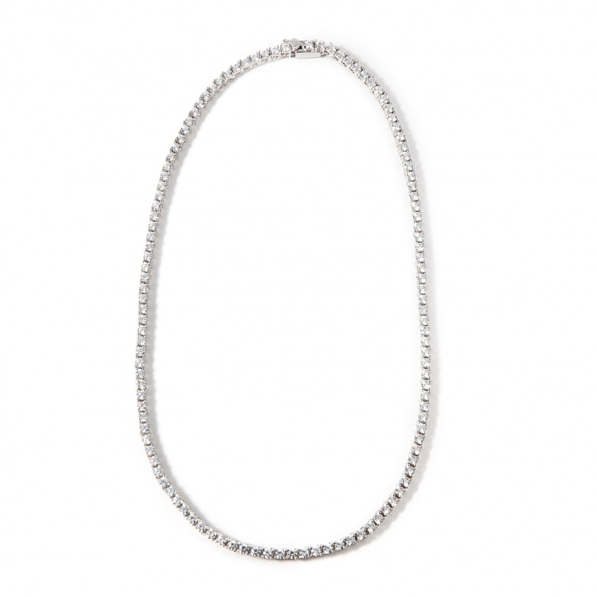 Collana Tennis Argento 925