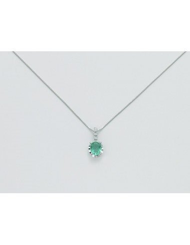 Collana Miluna Donna con Smeraldo