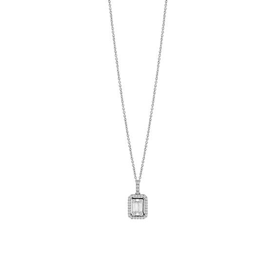 Collana in oro bianco e diamanti Salvini - Collezione Magia