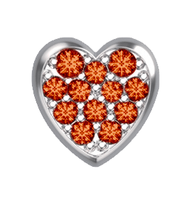 ELEMENTS DONNA ORO CHARM UNISEX ELEMENTI CUORI
