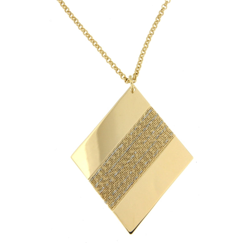 Girocollo Stroili In Ottone Con Rombo 1661005