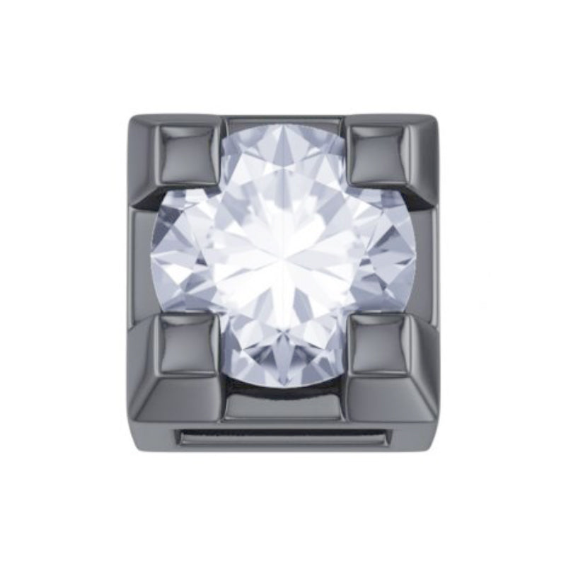 Griffe Oro Brunito con Diamante ELEMENTS (DonnaOro) - DCHF3470
