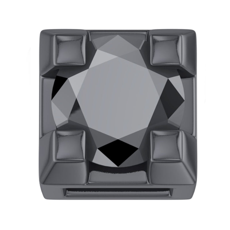 Griffe Oro Brunito con Diamanti Neri ELEMENTS (Donnaoro) - DCHF3471