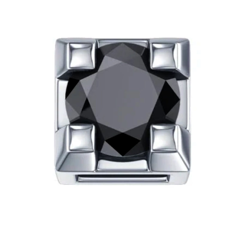 Griffe Oro Bianco con Diamante Nero ELEMENTS (DonnaOro) - DCHF3303