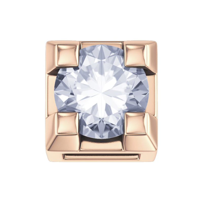 Griffe Oro Rosa con Diamanti ELEMENTS (DonnaOro) - DCHF3304.