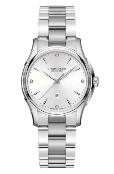 HAMILTON JAZZMASTER VIEWMATIC AUTO LADY / OROLOGIO DONNA / QUADRANTE ARGENTATO / CASSA E BRACCIALE ACCIAIO