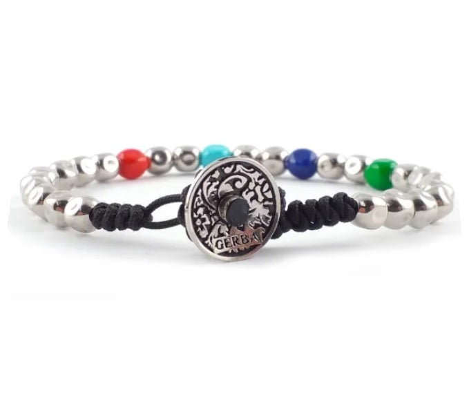 Bracciale argento unisex Gerba Jewels - Silver Square 03