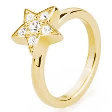 Anello Brosway dorato Mis 18