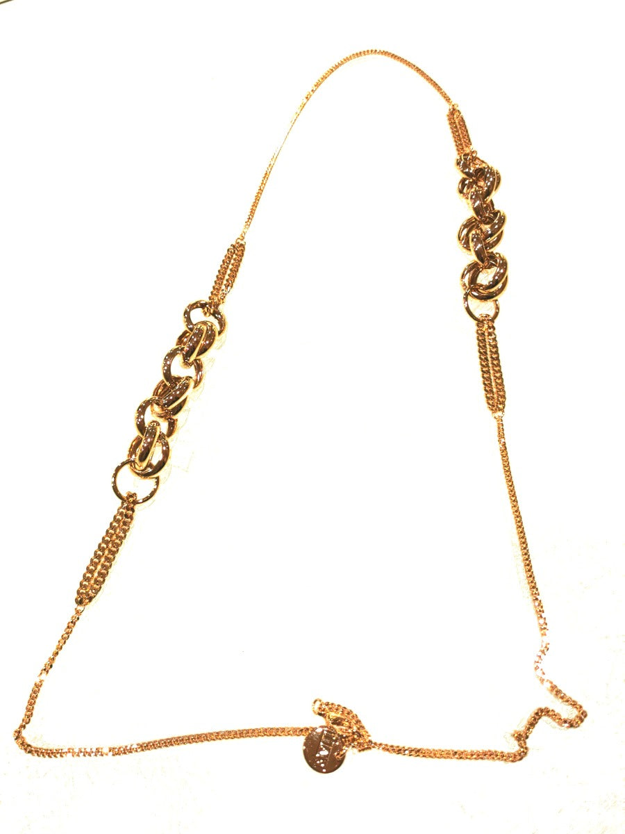 Collana in bronzo oro giallo