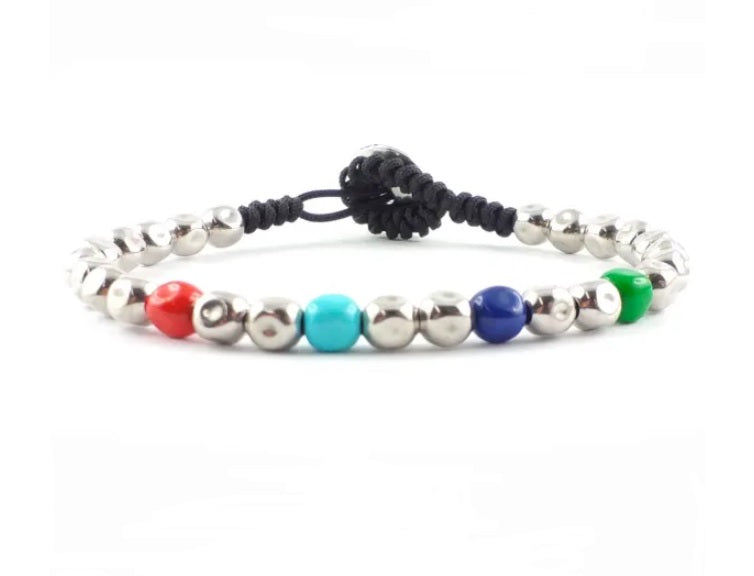 Bracciale argento unisex Gerba Jewels - Silver Square 03