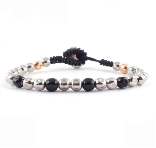 Bracciale uomo Gerba Jewels - Silver Square 02